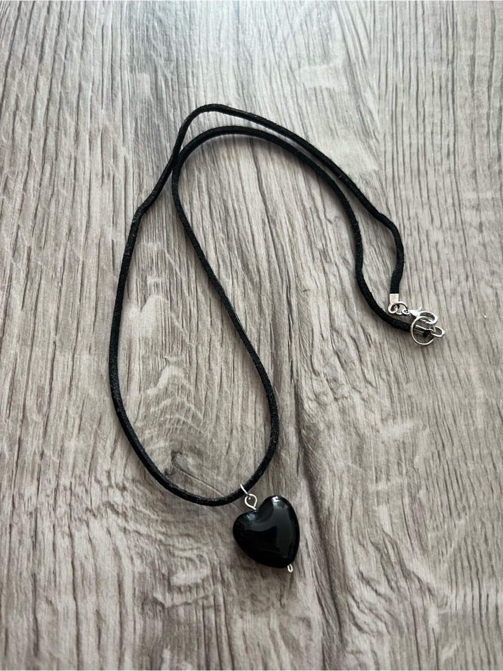 Heart Stone Pendant Necklace